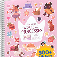 Cupkin World of Princesses Coloring & Sticker Activity Book | 500+ Stickers