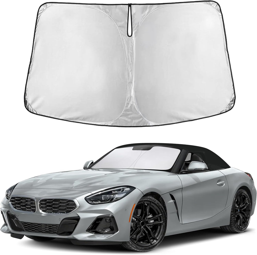 EcoNour Windshield Sunshade Compatible for BMW Z4 M2 M8 2003-2024 2025 2026