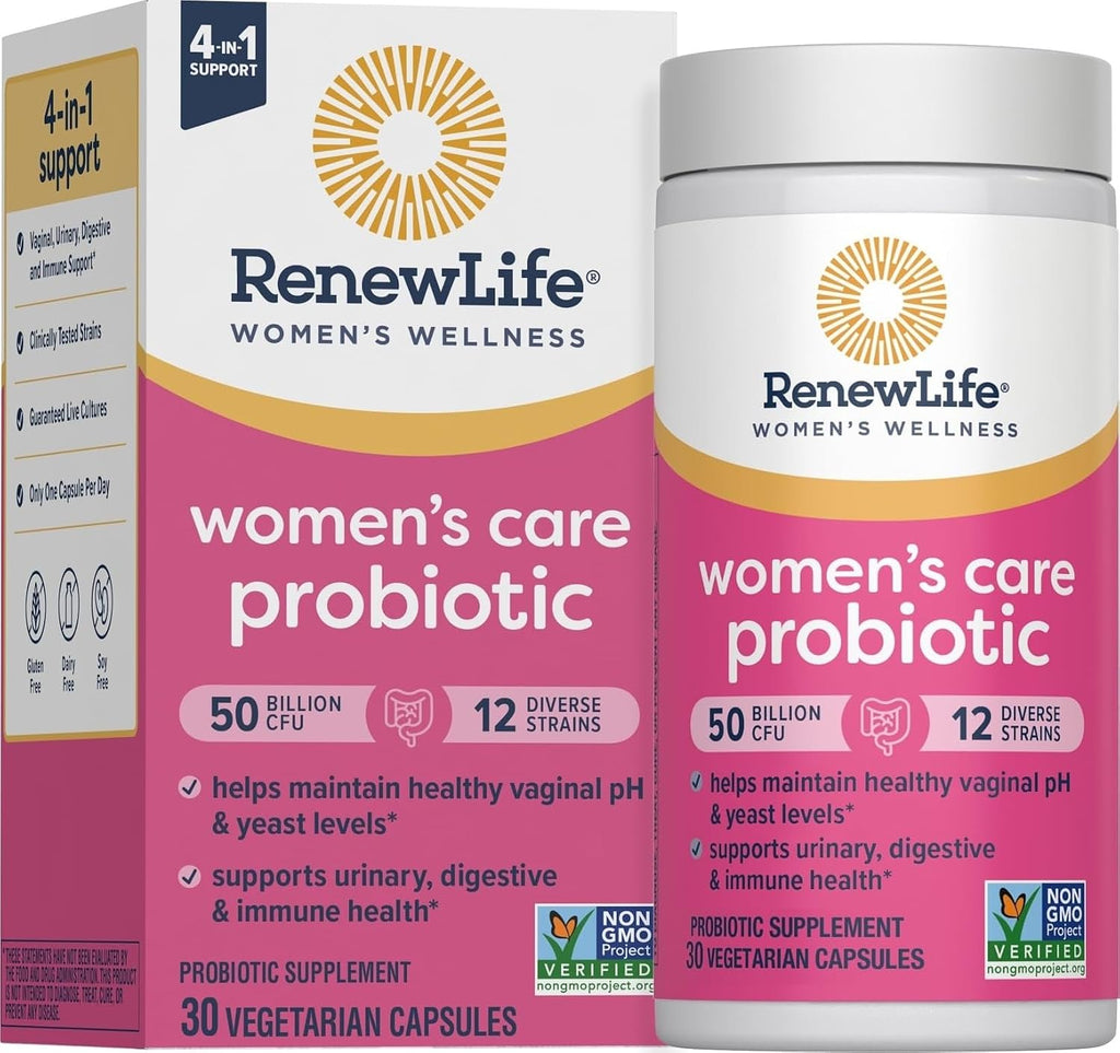 Renew Life Women's Probiotic 50 Billion CFU - 60 Count (Pack of 1)