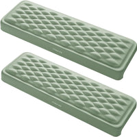 MOSISO Arm Rest for Desk, L-Shaped Desk Elbow Pad for Desk, Antique Green