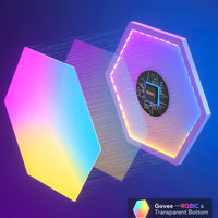 Govee Glide Hexa Light Panels, RGBIC Hexagon LED Wall Lights