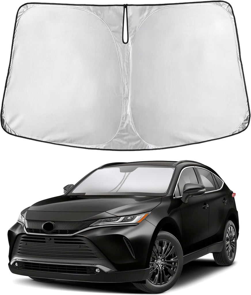 EcoNour Windshield Sunshade Compatible for Toyota Venza 2021 2022 2023 2024