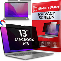 SightPro Magnetic Privacy Screen for MacBook Air 13 Inch (2018, 2019, 2020, 2021, M1) Patented Removable Laptop Privacy