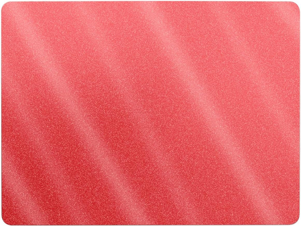 Glossy Glitter Laptop Skin Compatible with Microsoft Surface Laptop 8 13" (2025) - Solid Red - Premium 3M Vinyl Protecti