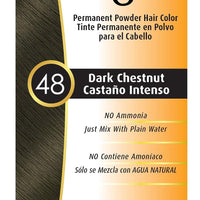 Bigen Powder Hair Color #48 Dark Chestnut 0.21oz (3 Pack)