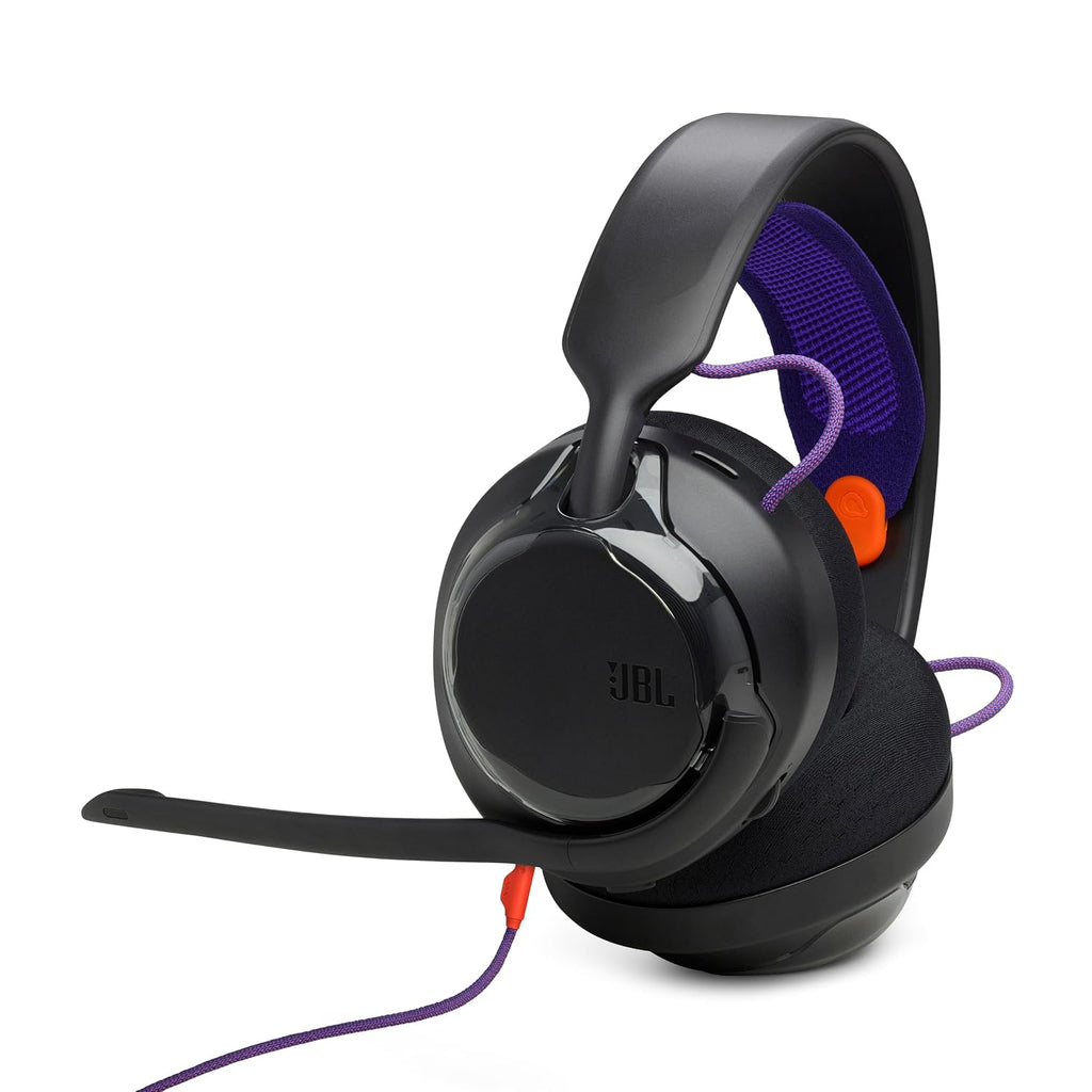 JBL Quantum 250 Wired Gaming Headset Spatial Sound Mic - Black