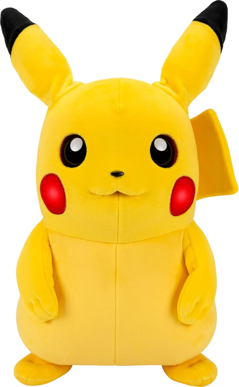 Pokémon Pikachu Puppetronic de RealFX - Peluche interactivo de 16 pulgadas con más de 120