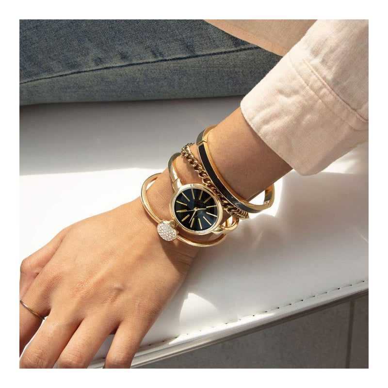 Conjunto de Reloj y Pulsera para Mujer