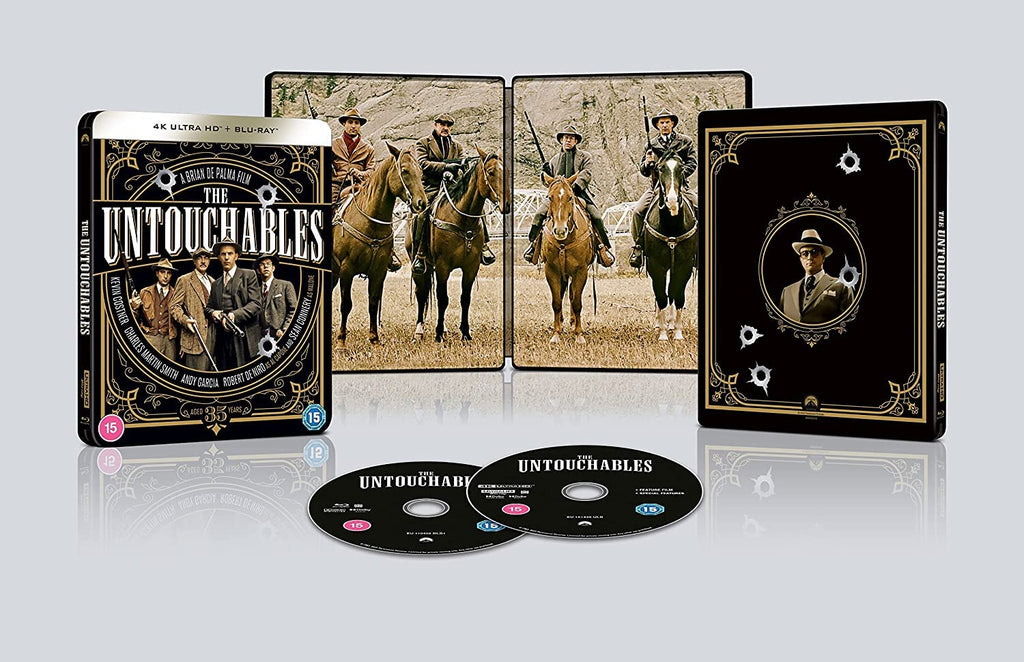 The Untouchables Limited Edition Steelbook [4K UHD + Blu-ray]