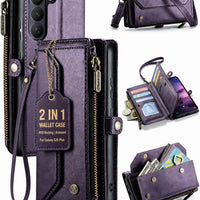 yamaguo for Samsung Galaxy S26 Plus/S26+ Wallet Case with Card Holder, [2 in 1] PU Leather Flip Folio Case, RFID Blockin