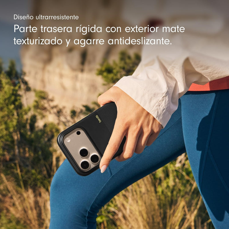 Beats iPhone 17 Rugged Case with MagSafe & Camera Control, Scratch & Drop Tested, Matte Texture with Microfiber Lining - Everest Black