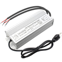 inShareplus 24V 400W LED Power Supply, IP67 Rainproof Waterproof Outdoor Driver,AC 90-140V to DC 24V Low Voltage Transfo