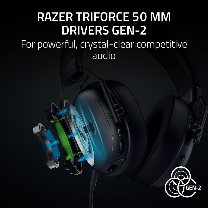 Razer BlackShark V3 X HyperSpeed Wireless PC Gaming Headset, Black