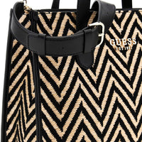 GUESS Silvana Chevron Tote
