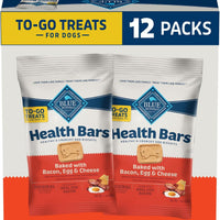 Blue Buffalo Health Bars Bacon Egg & Cheese Mini Dog Biscuits, 12 ct