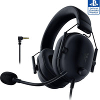 Razer BlackShark V2 X Wired PlayStation Gaming Headset, Black
