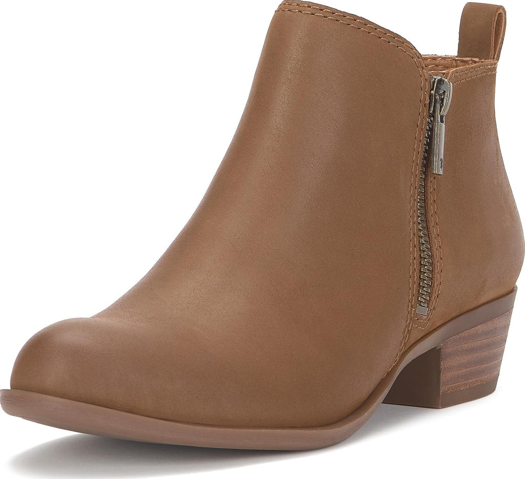 Lucky Brand Women's Basel Ankle Bootie, Cedar, 6.5 W US