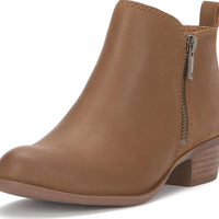 Lucky Brand Women's Basel Ankle Bootie, Cedar, 6.5 W US