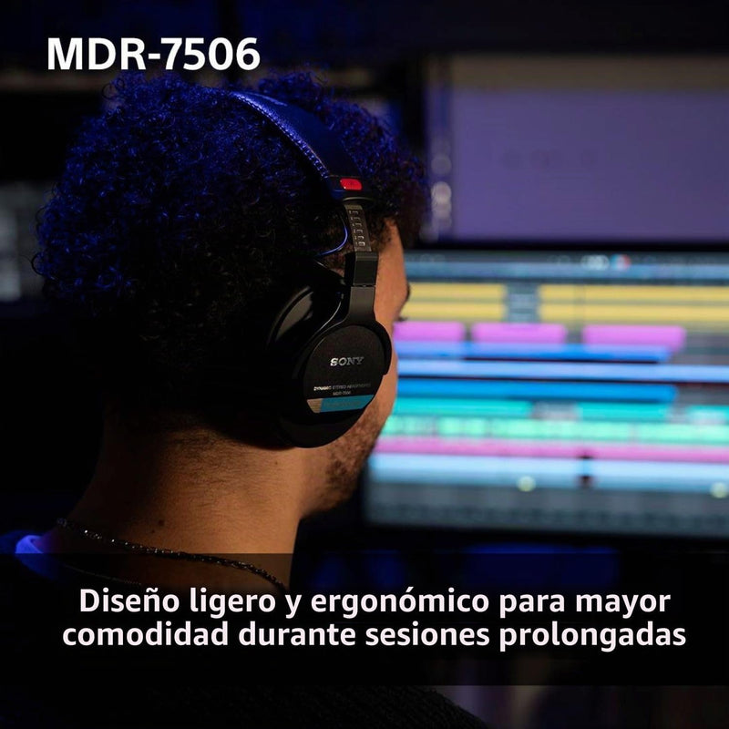 🎧✨ Escucha cada detalle como un profesional con Sony MDR-7506