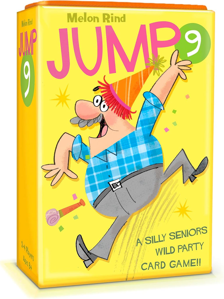 Melon Rind Jump 9, Math Game for Kids Learning Multiples of 9, Lively, Fun Card Game, Quick Activity for Boosting Math C