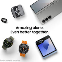 SAMSUNG Galaxy Ring, AI Smart Ring, Size First w/Sizing Kit, No App Subscription, Fitness Monitor, Sleep Tracker, Up to 7-Day Battery, Size 5, Titanium Black [US Version, 1Yr Manufacturer Warranty]