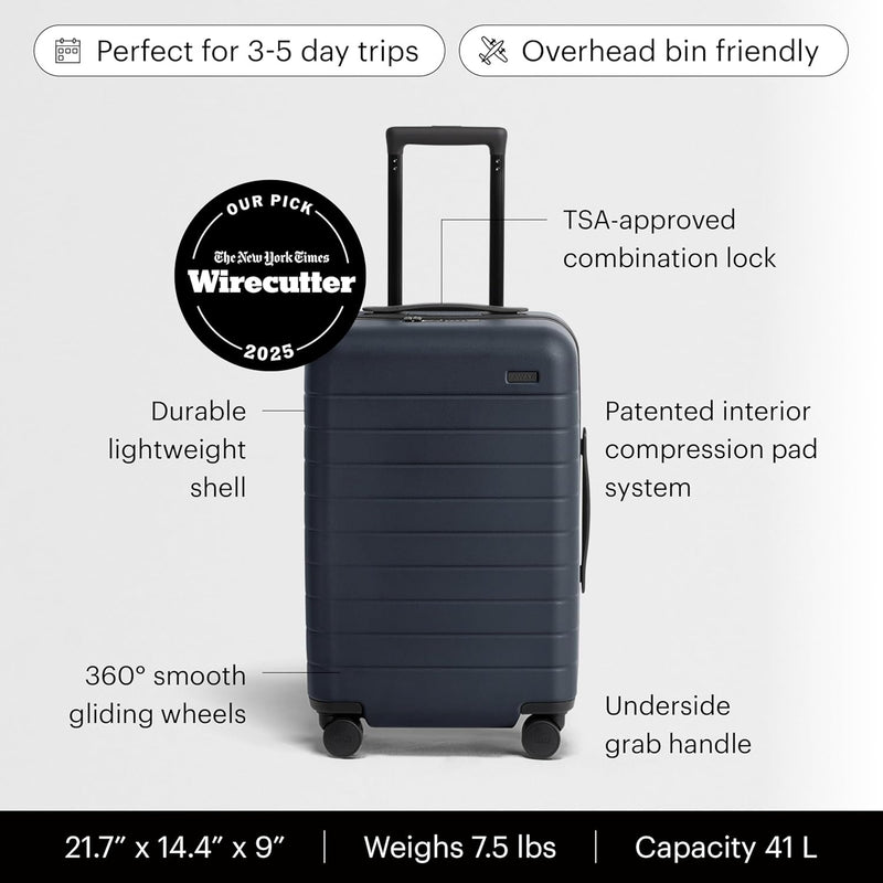 Away Carry-On Luggage - 22-Inch Lightweight Hardside Suitcase