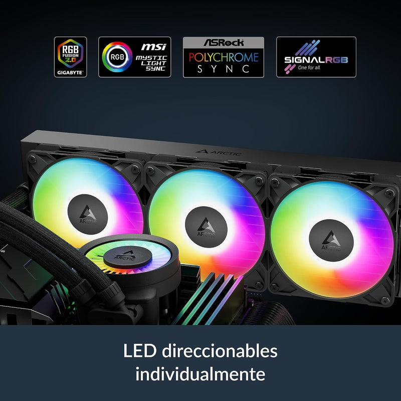 ARCTIC Liquid Freezer III Pro 360 A-RGB - AIO CPU Cooler, Water Cooling