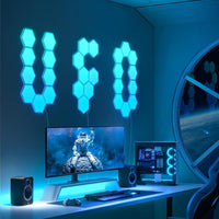 Govee Glide Hexa Light Panels, RGBIC Hexagon LED Wall Lights