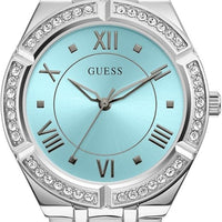 Ofertaza, GUESS Women's 36mm Watch - Silver Tone Blue Dial Silver Tone Case