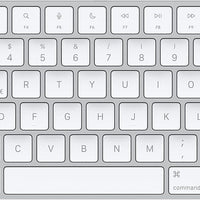 Apple Magic Keyboard: Wireless, Bluetooth, Rechargeable. Works with Mac, iPad, or iPhone; Spanish - White