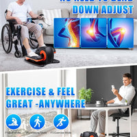 Under Desk Elliptical Machine, Electric Leg Exerciser
