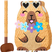 WERNNSAI Capybara Piñata - Animal Theme Birthday Party Decorations