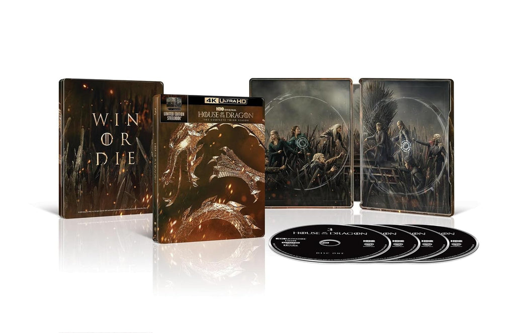 House of the Dragon: The Complete Third Season (Limited Edition 4K Ultra HD Steelbook)