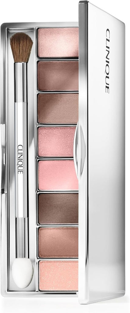 Clinique All About Shadow Eye Shadow Palette, 8 Silky + Buildable Shades