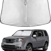 EcoNour Windshield Sunshade Compatible for Honda Pilot 2009-2013 2014 2015