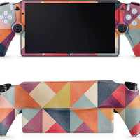 Glossy Glitter Gaming Skin Compatible with PS5 Portal Remote Player - Bright and Happy - Premium 3M Vinyl Protective Wra