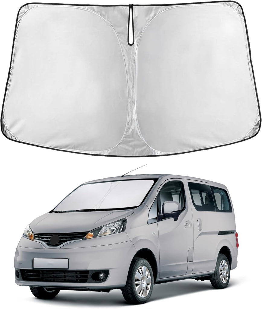 EcoNour Windshield Sunshade Compatible for Nissan NV 200 2014-2020 2021