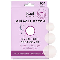 Rael Miracle Overnight Spot Cover Hydrocolloid Acne Pimple Patches (104 Ct)