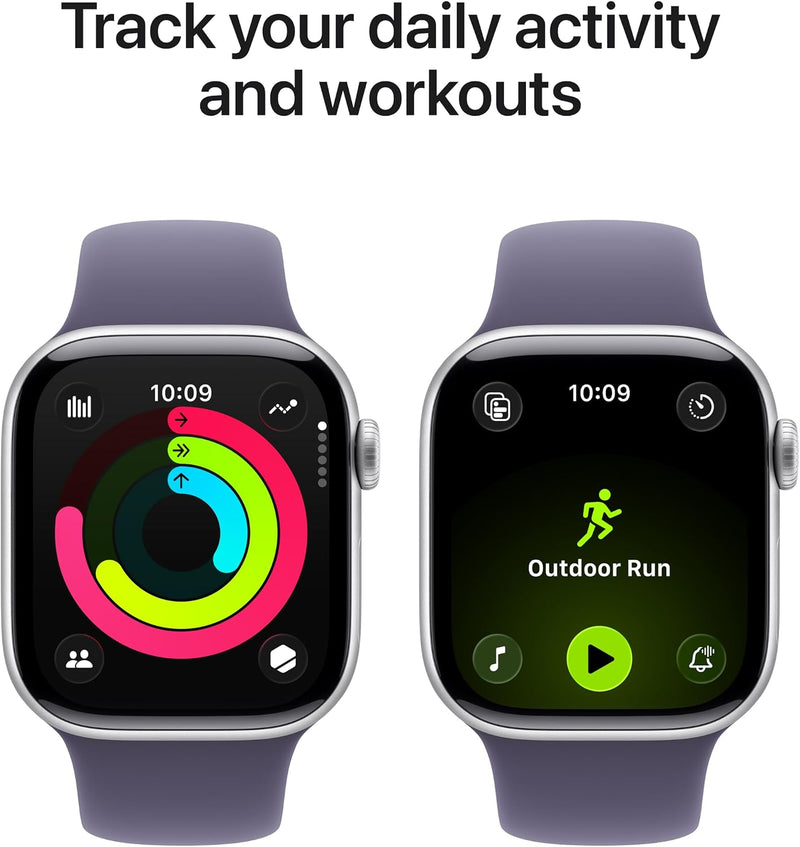 Apple Watch Series 11 GPS 42mm - Plateado / Correa Purple Fog