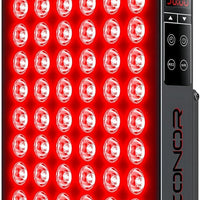 Viconor Terapia de luz roja para el cuerpo, panel de terapia de luz infrarroja cercana de 660nm 850nm, dispositivo de 60 LED de doble chip con 300W de potencia, ideal para el cuerpo, la cara, mejora e