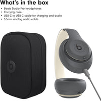 Beats Studio Pro - Gris arena — Audífonos over-ear premium con ANC, hasta 40h