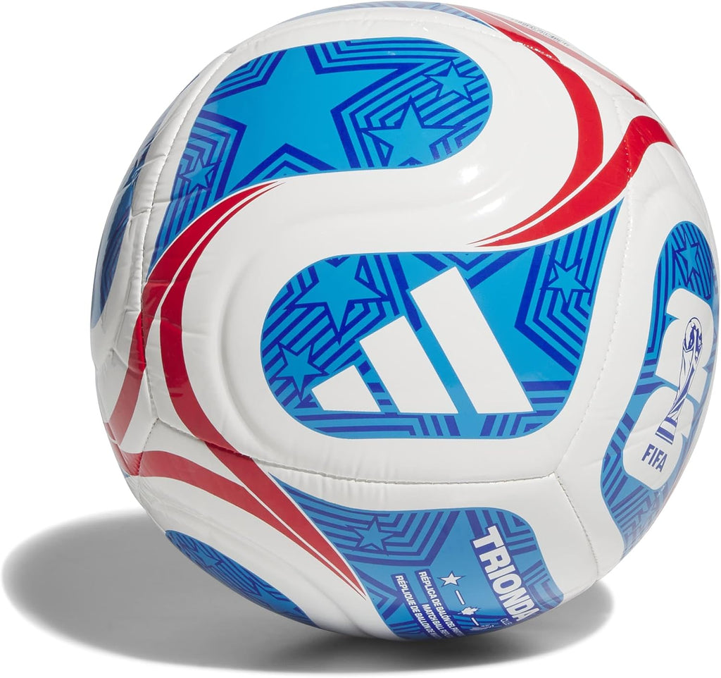 adidas Unisex-Adult World Cup Club USA, White/Team Royal Blue/Solar Blue/Vivid Red, 5