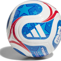 adidas Unisex-Adult World Cup Club Usa, White/Team Royal Blue/Solar Blue/Vivid Red, 4