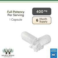 Double Wood Supplements Glicinato de magnesio 400 mg