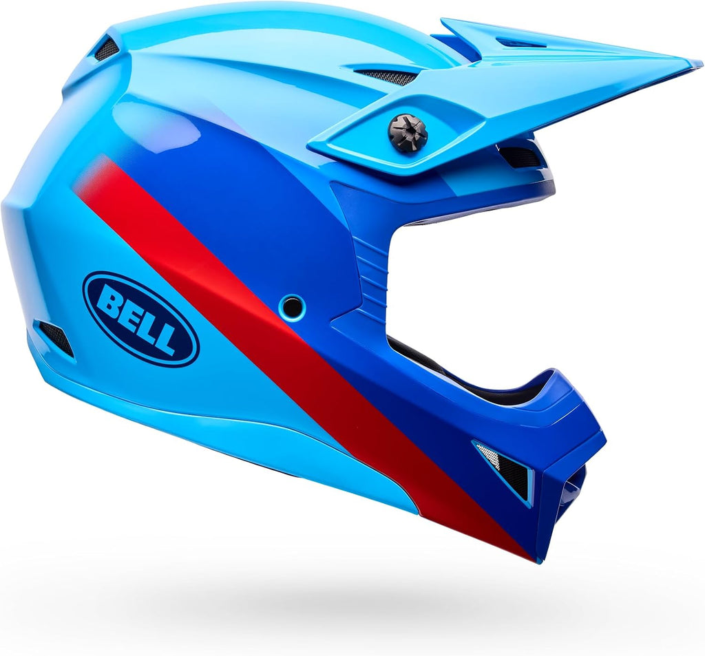 Bell MX-10 MIPS - Blue/Red Aviator, X-Large