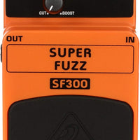 Behringer Super Fuzz Sf300 3-Mode Fuzz Distortion Effects Pedal