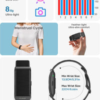 PJIVE Pulsera inteligente, rastreador de actividad física y salud