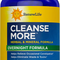Renew Life Cleanse More 100 Vegetarian Capsules - 60 Count (Pack of 1)