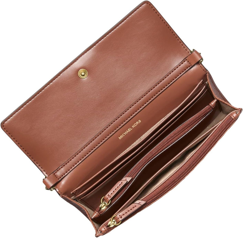 Michael Kors Women's Jet Set Medium 2-in-1 Wallet On Chain Crossbody Bag