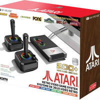 My Arcade Atari Game Station Pro: Retro Video Game Console with 200+ Games, Wireless Joysticks, RGB LED Lights